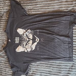 Hard Prsd shirt. Size Large. Black charcoal colour.